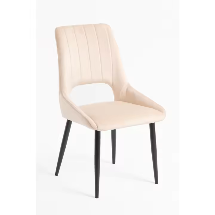 Silla Komi Terciopelo - Beige - 1