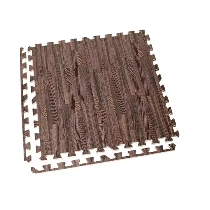 Gerimport Baldosas Eva x4 62 cm color Marrón Oscuro - 1