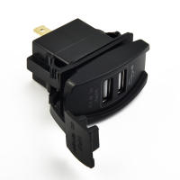 Interruptor De Plástico Resistente Al Fuego Carling ARB Dual USB 3.1 Cargador De Coche Con Luz LED Azul Accesorio De Alta Calidad Para Coche Y Barco 12V - details 8