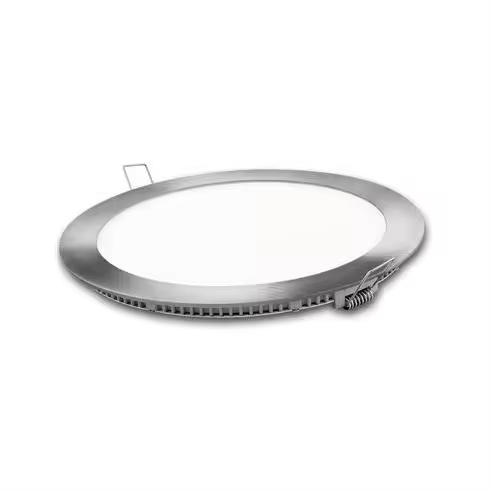 Downlight led redondo plata matel 24w 2700K - 1