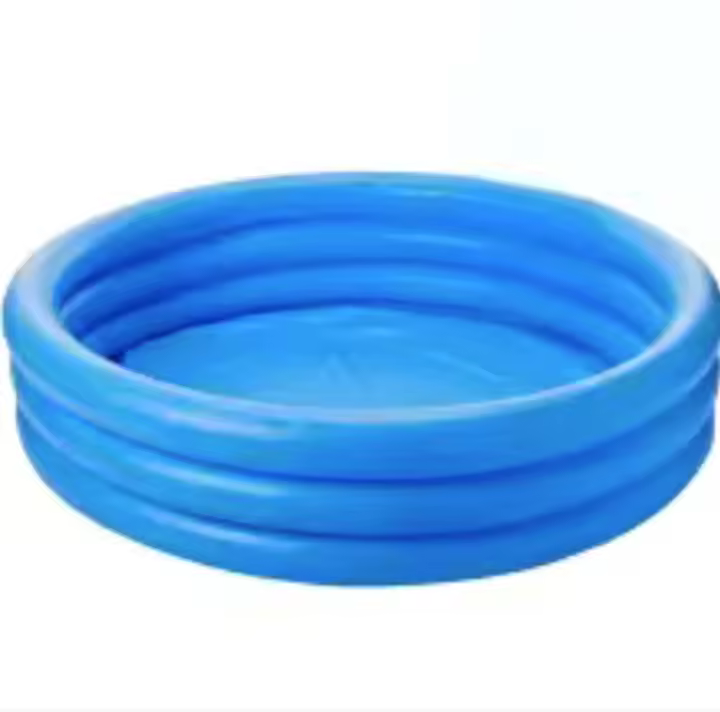 Intex 58446NP - Piscina Hinchable 3 Aros Azul 168 x 38 cm, 581 litros/147 x 33 cm, 288 litros - 1