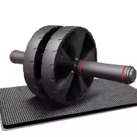 Equipo De Ejercicios Para El Abdomen Ab Roller Pulley Core Para Entrenamiento De Músculos Abdominales Y Fortalecimiento Del Abdomen - details 2