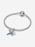 Pandora - Charm Doble Colgante de Libélula Azul "Peringuir El Sueño"-Plata de Ley - details 1