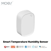 Sensor Inteligente De Temperatura Y Humedad MOES Tuya Zigbee Para Interior Monitoreo Por APP Compatible Con Alexa Google Home Batería Recargable - details 1