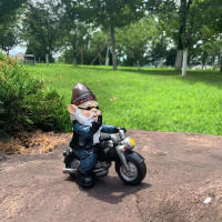 Estatua De Gnome Con Dedo Medio Micro Landscape Decoración De Jardín Resina Figura De Jardín Provocativa Para Paisaje Exterior - details 6