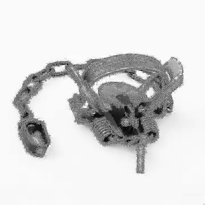 2025-outdoor Metal Coil Trap For Fox Bobcat Vole Skunk Muskrat Rabbit Pest Control Garden Tool - 1
