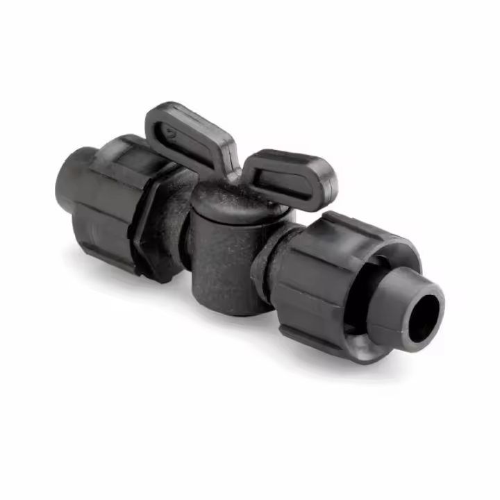 Llave de Paso Cinta de Riego 16mm con Cierre Roscado - 1