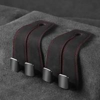 Gancho Para Asiento De Coche Doble Personalizado Gancho De Cuero Genuino Para Coche Accesorios Interiores De Vehículo Herramientas De Coche - details 0