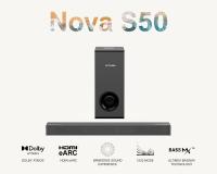 Barra De Sonido ULTIMEA Nova S50 Soundbar Dolby Atmos para TV, Potencia Máxima 190W, 2.1 canal, 3D Sonido Envolvente, Bluetooth 5.3, BASSMX, audio TrueHD 4K, salida máxima de nivel de presión sonora de 103dB, subwoofer de 40W, Adecuado para cine en casa - details 3