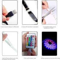 Cadena de luz LED impermeable con control remoto 2,5 metros Negro - details 0