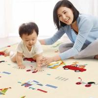 Tapete Educativo Para Bebés Plegable Grande Doble Cara Tapete De Juego Para Niños Alfombra Infantil Fácil De Transportar - details 5