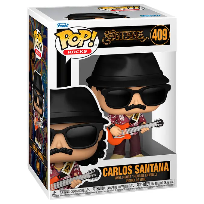 Figura Pop Carlos Santana-Figura de Vinilo Coleccionable - Idea de Regalo- Mercancia Oficial - Juguetes para Niños y Adultos - Movies Fans - Muñeco para Coleccionistas y Exposición - 1