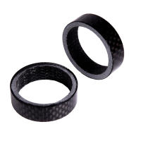 ZTTO 5pcs Separadores De Bicicleta UltraLigeros Fibra De Carbono 1mm/2mm/3mm/5mm/10mm/15mm Goma De Sellado Para Cabeza De Rueda Y Horquilla - details 5