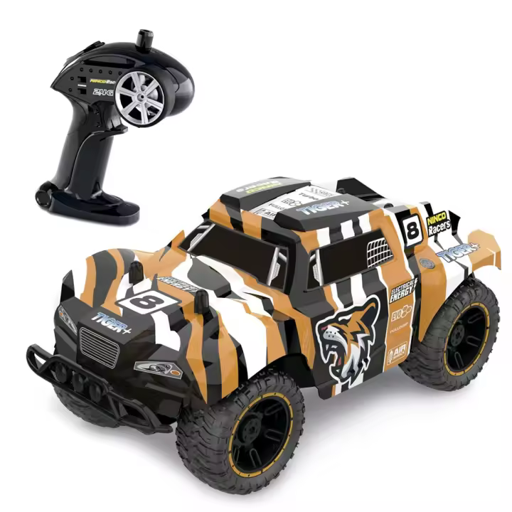 Coche radio control Tiger+ con gran capaciad de giro escala 1:18 Bateria 2.4 ghz (Ninco NH93202) - 1
