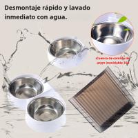 BIT TOP-Alimentador automático inteligente para mascotas, cuenco con o sin cámara, 5L，Comedero Gato Automatico,Control remoto, grande, 1/2 tazones, Comederos Automáticos Inteligente para Gatos y Perros,dispensador de comida para gatos - details 2