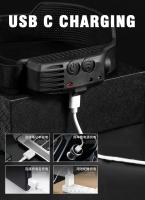 Linterna Frontal LED COB 180° Con 3 Modos Recargable Por USB Lámpara De Cabeza Para Senderismo Y Camping - details 17