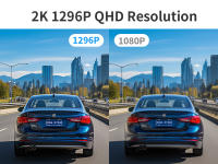 Cámara De Volante KAWA D5 Para Coche DVR Grabadora 2K Cámara Frontal Con Control De Voz WiFi Monitorización APP EN RU FR JP Grabación Emergente - details 6