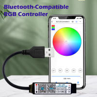 Controlador Mini RGB Bluetooth Para Tiras LED De Música Con Control Remoto Y APP Inteligente Compatible Con DC 5V 12V 24V - details 4
