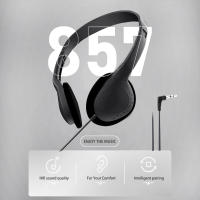 Auriculares De Juego Con Reducción De Ruido Cómodo Portátil ABS Estéreo 3.5mm Para Gamer Cable Clear Gaming Auriculares Con Memoria - details 9