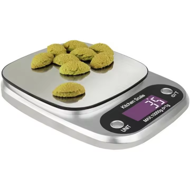 Escalas Electronicas Balanzas Electronicas De Cocina Básculas De Cocina Balanzas De Cocina De Acero Inoxidable Alta Precisión Material Medicinal - 1