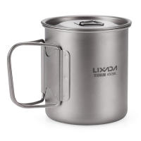 Taza De Camping De Titanio Portátil Con Mano Doblada Adecuada Para Picnic Tamaño 300ml / 350ml / 450ml / 550ml / 650ml / 750ml - details 34