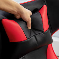 Silla de Mando ergonómico, Silla de Oficina regulable en Altura, Silla de esritorio giratoria con reposacabezas lumbar, Capacidad de carga hasta 120 kg - details 5
