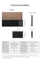 Teclado Portátil Móvil Inalámbrico Bluetooth Mini Para IOS Android Windows iPad Tableta Teléfono Teclado En Miniatura Plegable De Corea Del Sur - details 12