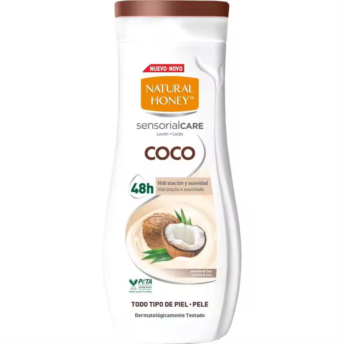 Natural Honey Loción Corporal Coco 330 Ml | Hidratación 48h - 1