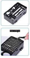 Juego De Destornilladores Magnéticos Precision 115 En 1 Herramienta Multifuncional Para Reparación De Teléfonos Y Equipos De PC Kit De Rescate Automotriz - details 15