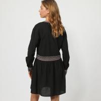 Vestido LA MORENA con falda de vuelo y detalles bordados - LA-040899 - details 4