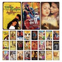 Cartel De Película Bollywood Vintage En Metal Placa De Decoración Para Pared De Habitación Bunker De Hombre Garage Tamaño 20x30cm - details 0