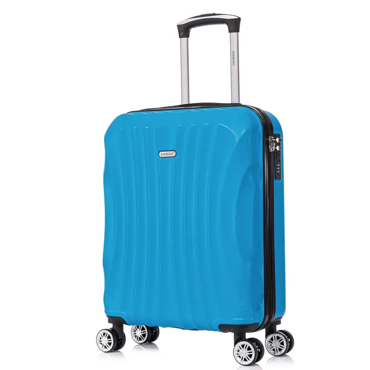 Maleta Cabina ABS 55x40x20cm (44L)- 20 Pulgadas 4 Ruedas 360º  para Ryanair | Easyjet | Vueling | Iberia | WizzAir - Negro/Azul/RosaDorada/Plateada/Amarillo/Rojo/Morado/Turquesa/Menta/Verde - 1
