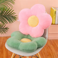 Cojín De Relleno De Plush 30cm En Forma De Flor Con Cinco Pétalos Decoración Girly Para Habitación De Niños Cojín De Silla Para Ventana Solar Moderno Y Lavable - details 4