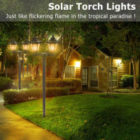 Lámpara Solar Hexagonal De Jardín Con Doble Cabeza Iluminación Automática Para Jardines Y Parques Instalación Self-Contained Material De Acero Inoxidable - details 1