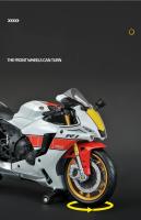 Modelo De Motocicleta Yamaha YZF-R1M 60 Aniversario Colección De Juguetes a Escala 1:12 Con Amortiguadores Regalo Para Niños - details 6
