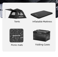Cojín De Viaje Portátil Blackdog Outdoor Memoria De Algodón Cómodo Cuadrado Para Siesta En La Oficina Y Camping - details 8