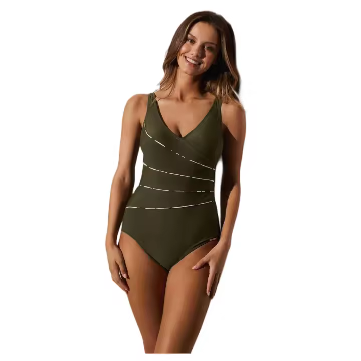 Bañadores marca Ysabel Mora modelo 82549 para mujer en color verde - 1