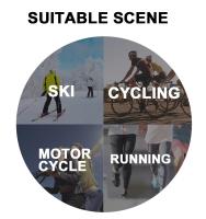 Gorro De Ciclismo X-TIGER Para Hombres Y Mujeres Protección Contra Viento Invierno Térmico Motociclismo Accesorios De Esquí Running - details 6