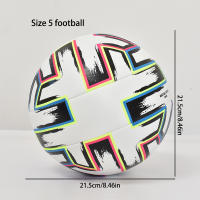 Bola De Fútbol Profesional Tamaño 5 Calidad Superior PU Suave Para Deportes Al Aire Libre Entrenamiento Y Partidos - details 1