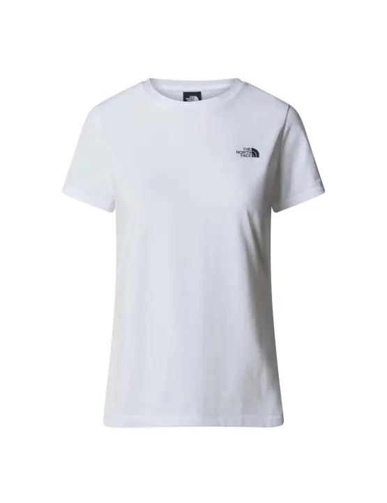 Camiseta North Face Simple Dome Slim Mujer Algodón - 1