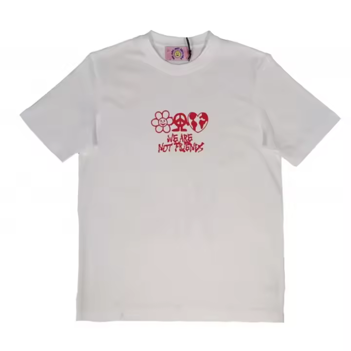 Camiseta We Are Not Friends - Universe White - 1