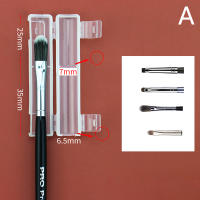 Cubierta De Protección Para Pinceles De Maquillaje Portátil Impermeable De Plástico Con Almacenamiento Protector Anti-Polvo - details 0