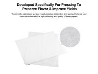 50pcs Papel No Adhesivo De Grado Alimenticio LTQ Vapor Para Prensa De Resina Máquina De Extracción De Resina Con Calidad Alimentaria - details 0