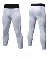 Pantalones de entrenamiento de compresión para hombre, mallas cortas deportivas de secado rápido para gimnasio, Fitness, culturismo, 
Leggings de capa Base para correr con - details 14