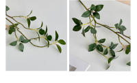 Planta Artificial De Milán Verde 105cm Flores Silken Decoración Para Bodas Hogar Sala De Estar Fotografía Propiedades - details 5