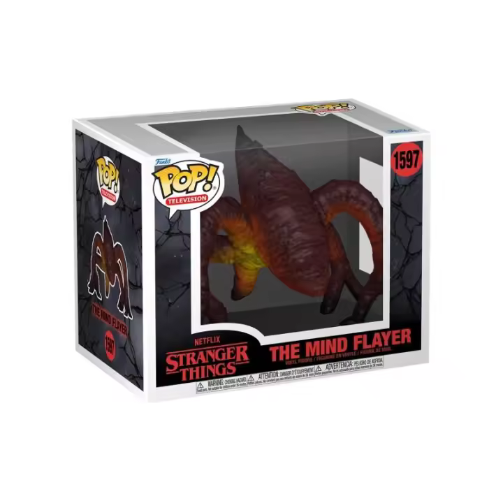 Funko POP! 6" Stranger Things - The Mind Flayer (Rift) - Juguete para Niños y Adultos - Fans - Diversidad de Personajes y Temáticas - 1