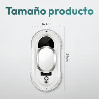 RELAXTY Robot Limpiacristales Electrico 90W con Succión 5600Pa – Limpia Cristales para Ventanas, Control Remoto - details 5