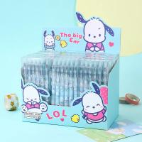 Sanrio 12pcs Bolígrafos Gel De 0.5mm Negro Para Estudiantes Con Diseños Lindos De Kuromi Melody Cinnamoroll Pochacco Suministros Escolares Y De Oficina - details 5