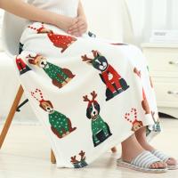Manta de Navidad de Forro Polar Suave y Cálido 150x190cm - Ideal para Sofás y Cama - Estampado Navideño para Adultos y Niños. - details 0