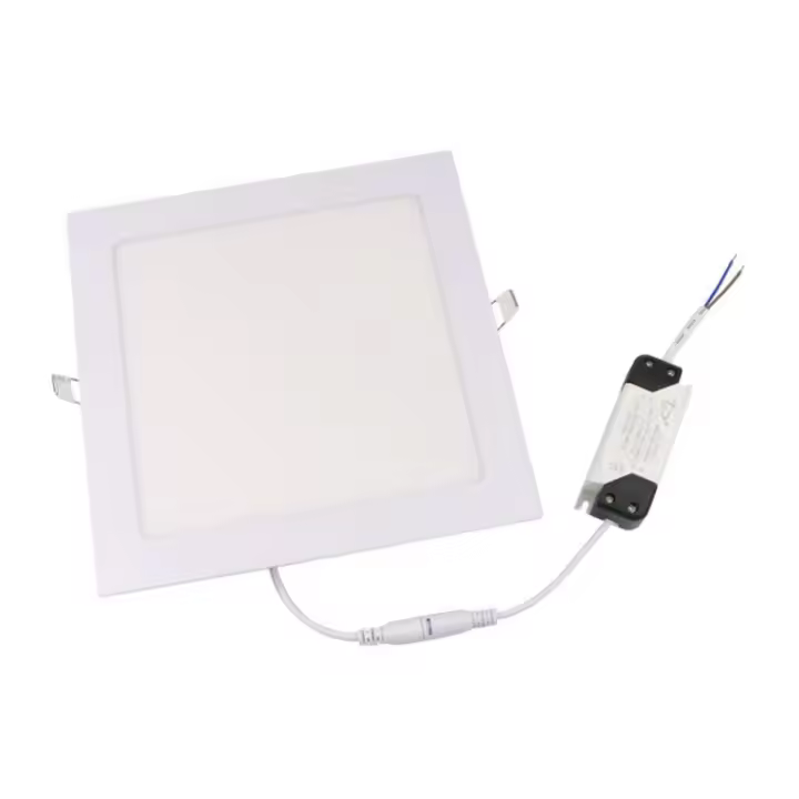 Mil Luces Panel Downlight LED Cuadrado Empotrable MOD.MILAN 20W Corte 205mm - 1